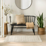nourison nordic nrc03 ivory rug