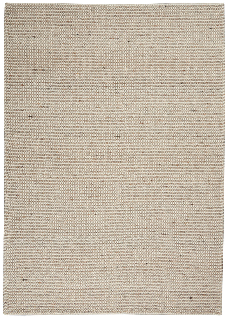 nourison textured dots ck80 natural rug