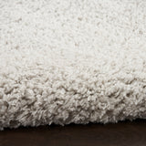 nourison modern shag mmd02 silver rug