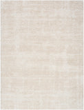 nourison modern shag mmd04 ivory beige rug
