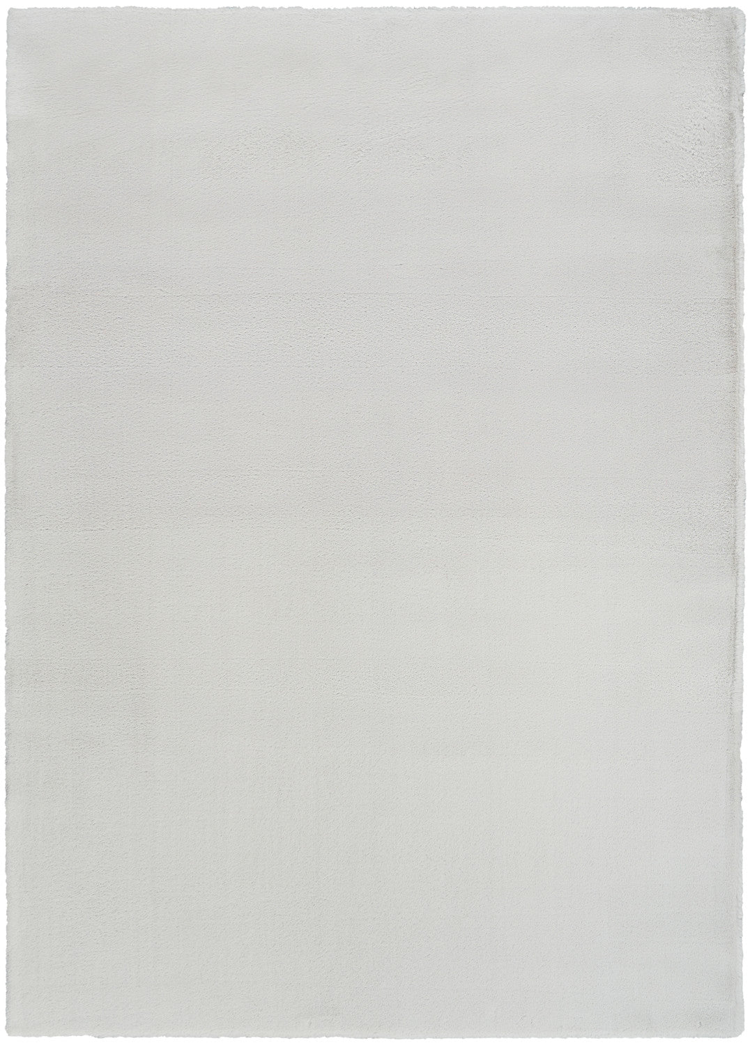 nourison soft plush rabbit fur sff01 silver rug