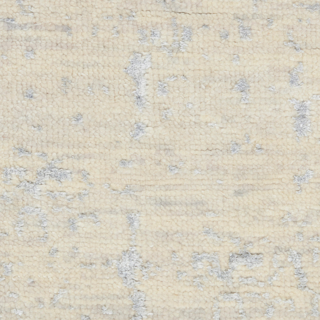 nourison luna lun01 ivory silver blue rug