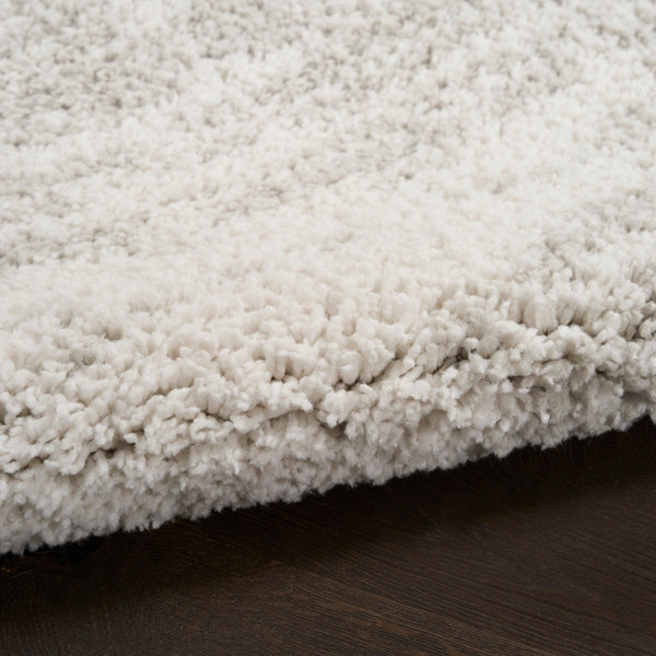nourison modern shag mmd04 ivory grey rug