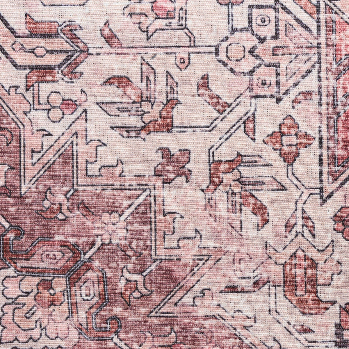 nourison nourison washables nwb15 red rug