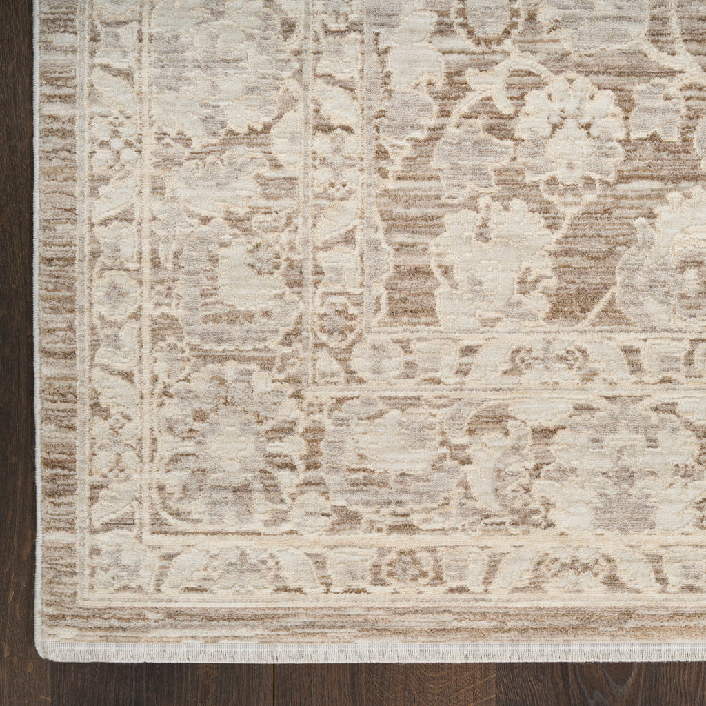 nourison shadows shw03 ivory mocha rug