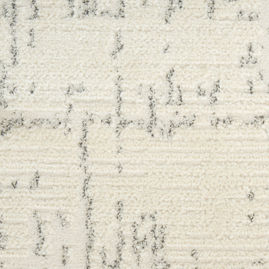 nourison ivory hues ivh01 ivory grey rug