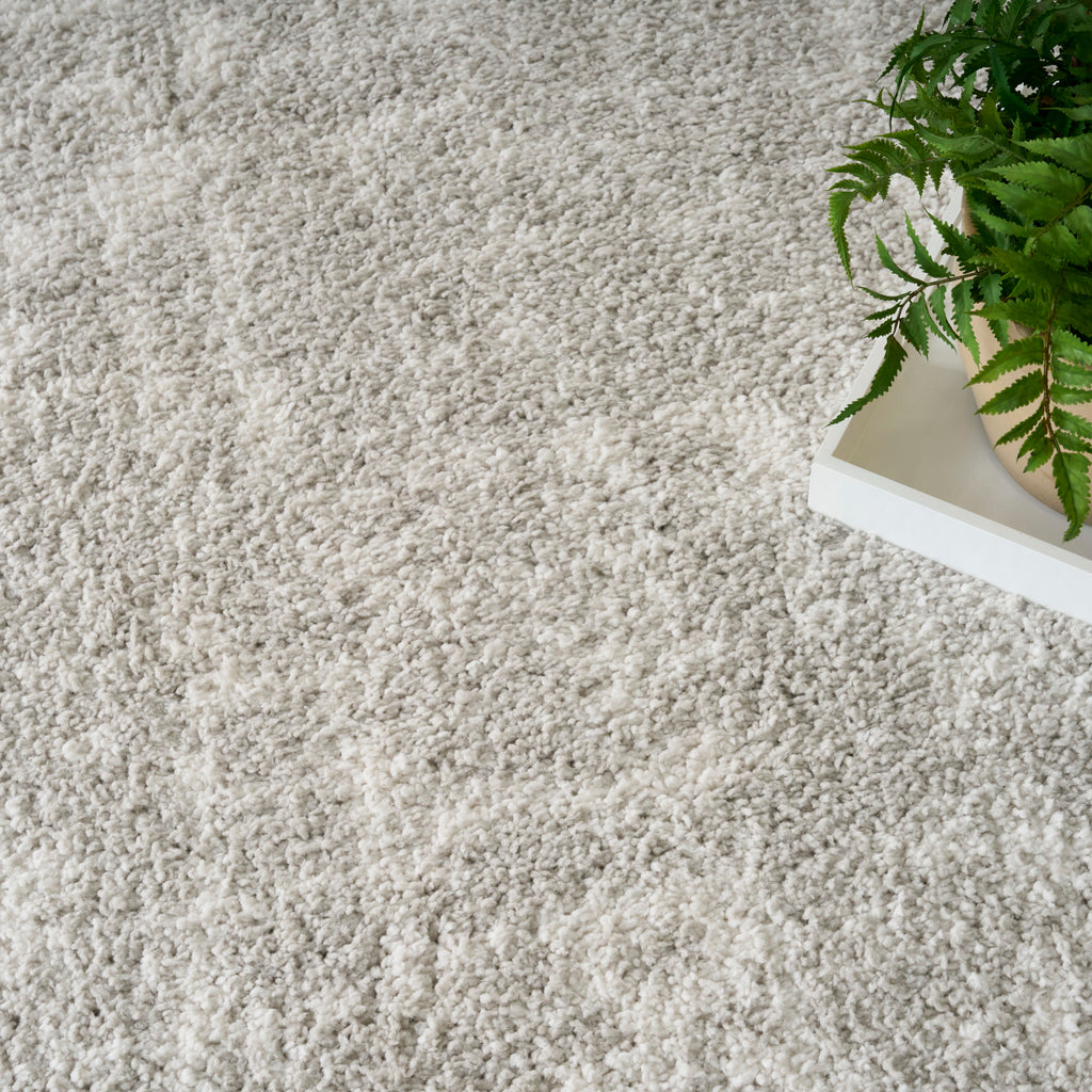 nourison modern shag mmd06 grey ivory rug