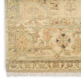 nourison heritage vine htv01 beige rug