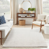 nourison modern shag mmd02 ivory rug