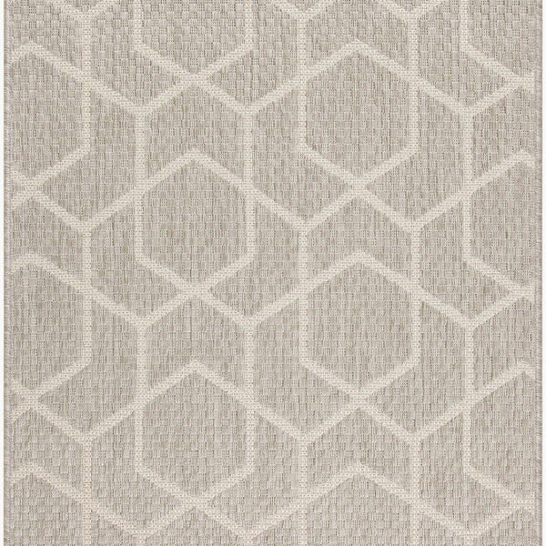 nourison horizon indoor outdoor hoz01 grey rug
