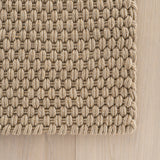 dash albert bridges da2506 khaki woven flatwoven cotton rug
