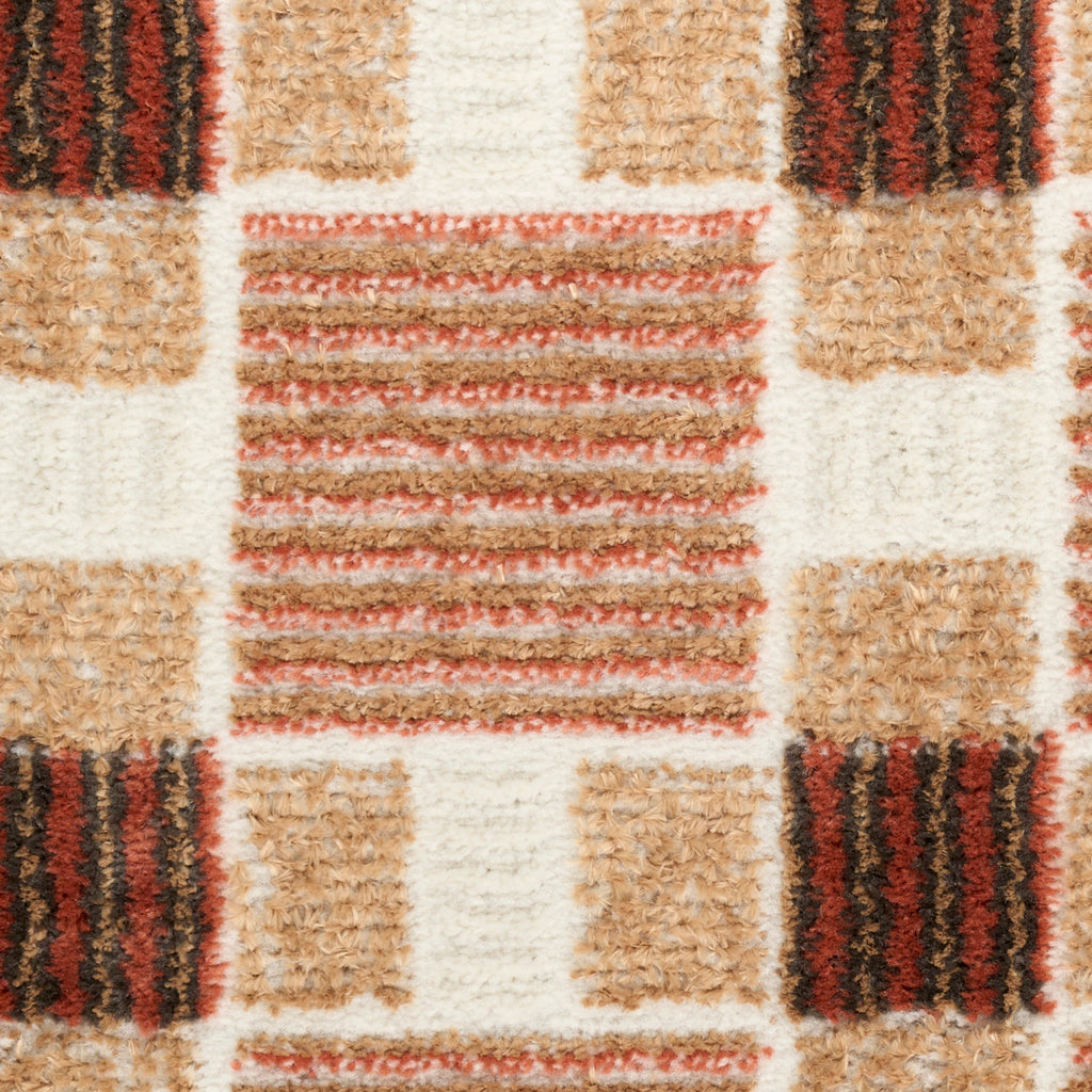 nourison nordic nrc14 rust rug