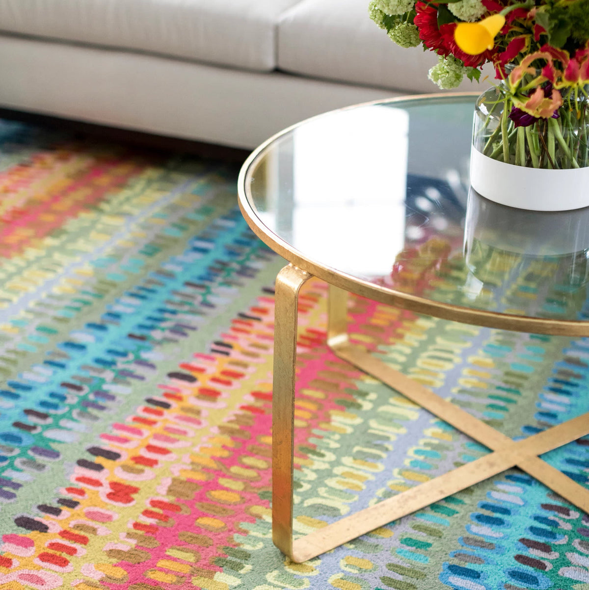 dash albert paint chip da552 multi rug