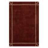 dash albert le souk 200svls08a maroon woven flatwoven cotton rug