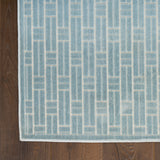 nourison washable charm wch02 blue ivory rug