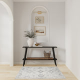 nourison astra machine washable asw19 ivory rug