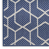nourison horizon indoor outdoor hoz01 navy rug