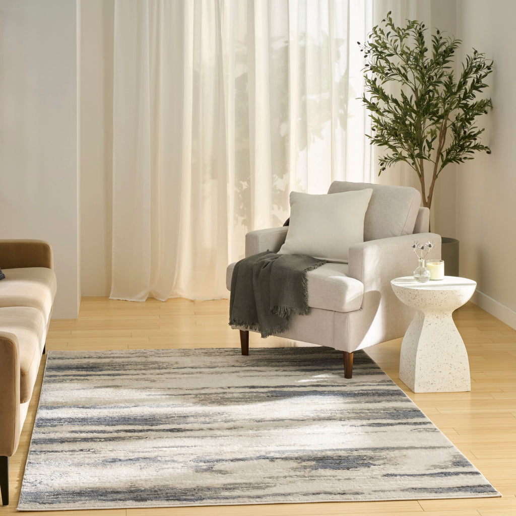 nourison serenity home srh12 blue multicolor rug