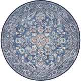 nourison new concept washables sr104 navy ivory rug