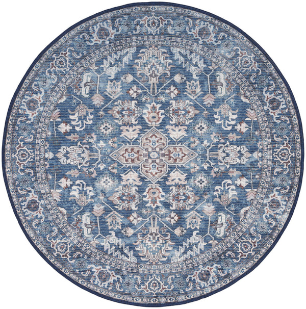 nourison new concept washables sr104 navy ivory rug