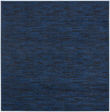 nourison nourison essentials nre01 midnight blue rug