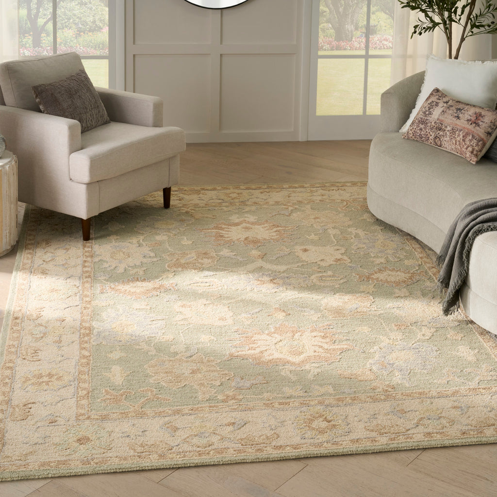 nourison maison mso05 sage ivory rug