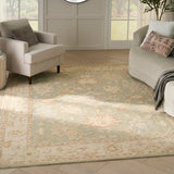 nourison maison mso05 sage ivory rug