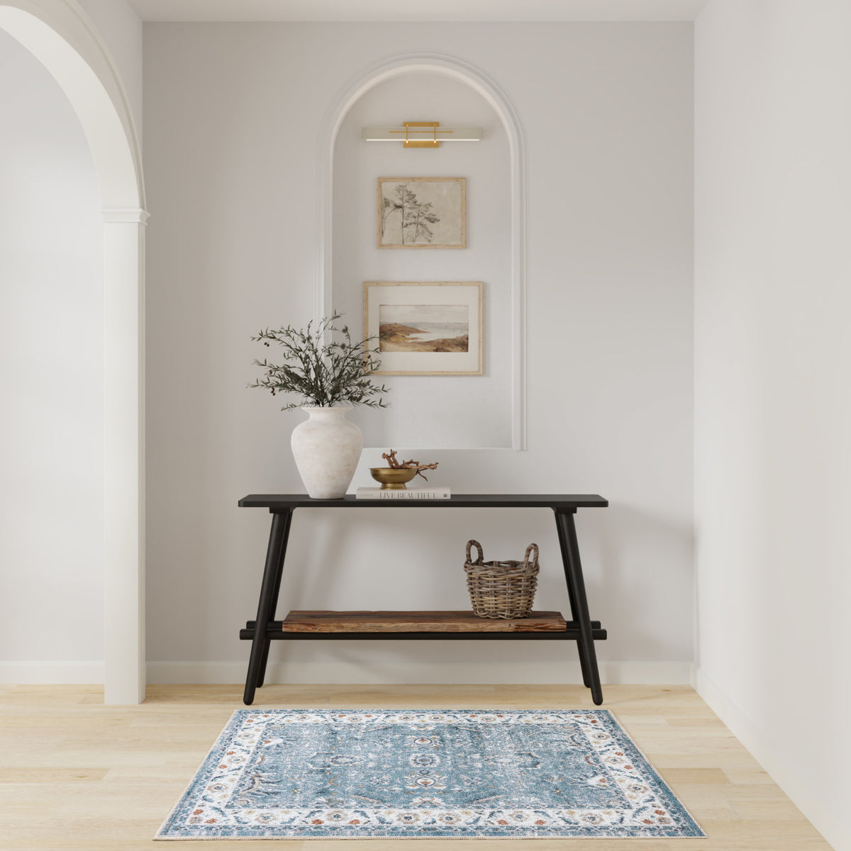 nourison astra machine washable asw20 blue rug