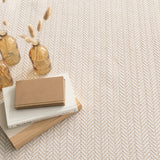 dash albert herringbone da291 linen rug