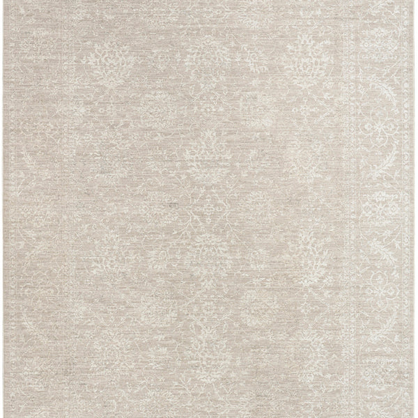 nourison moonlit mli03 ivory grey rug