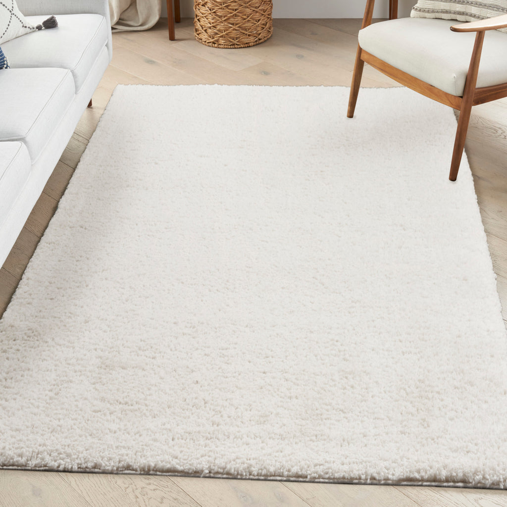nourison modern shag mmd02 ivory rug