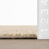 dash albert hades da2504 ivory woven flatwoven jute rug