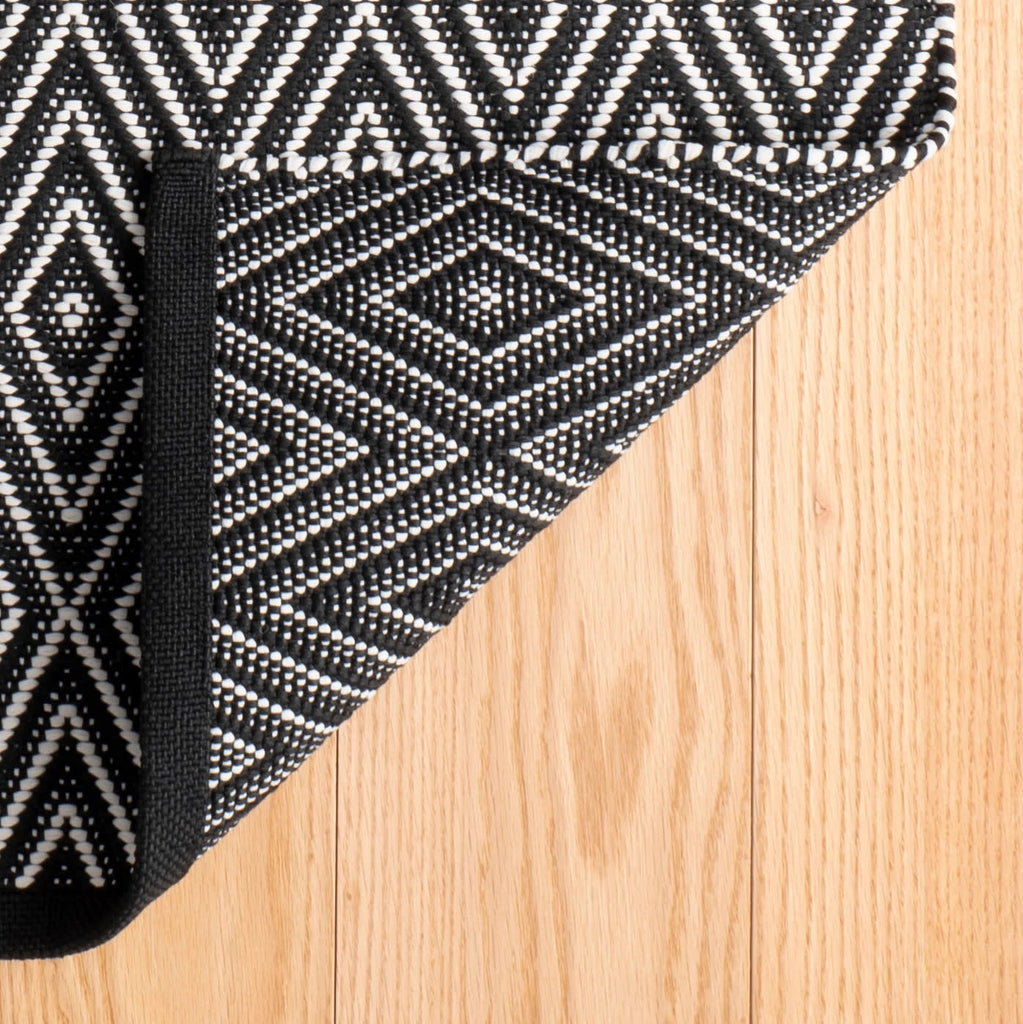 dash albert diamond rdb170 black rug