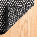 dash albert diamond rdb170 black rug