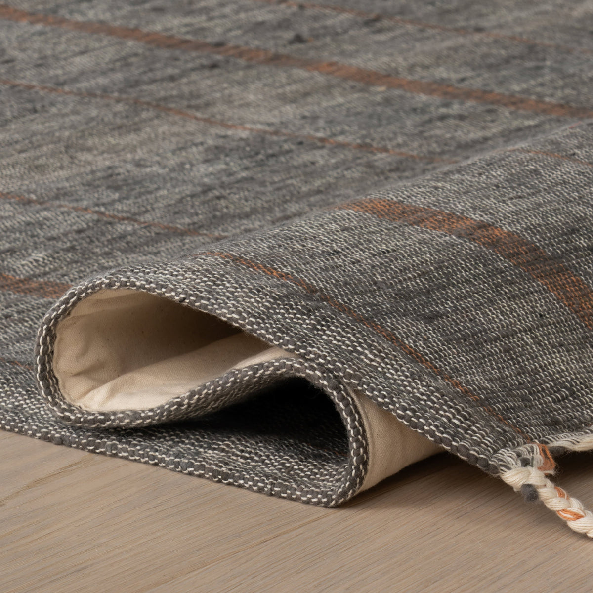 dash albert manglam arts da2377 grey woven flatwoven cotton rug