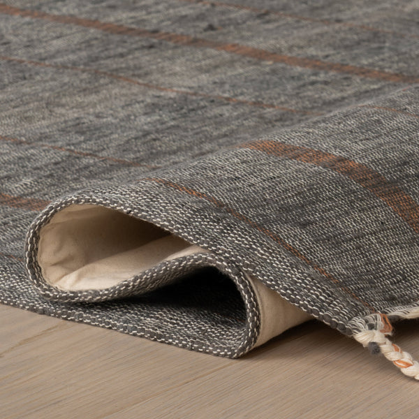 dash albert manglam arts da2377 grey woven flatwoven cotton rug