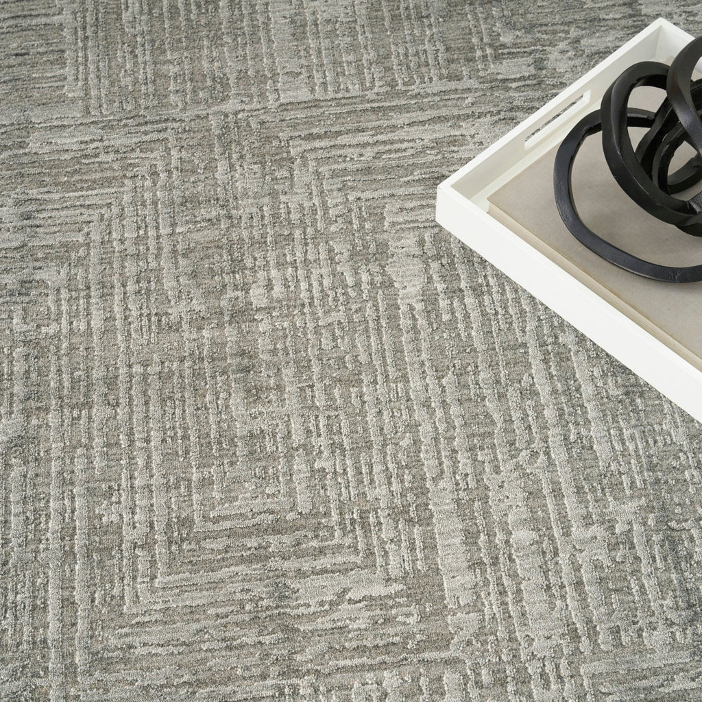 nourison dk014 madison square msq01 slate rug