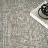 nourison dk014 madison square msq01 slate rug