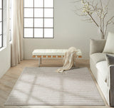 nourison ck079 notes not04 ivory grey rug