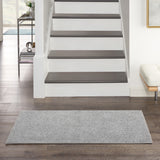 nourison nourison essentials nre01 silver grey rug