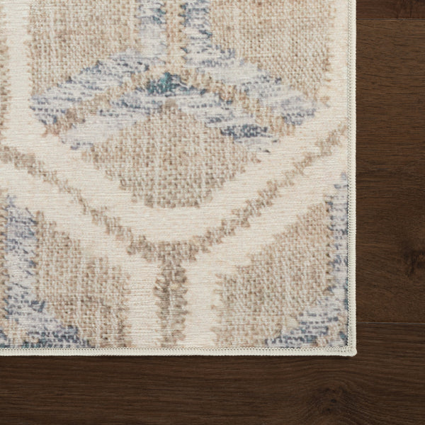 annie selke mw senava da2520 grey machine washable polyester rug