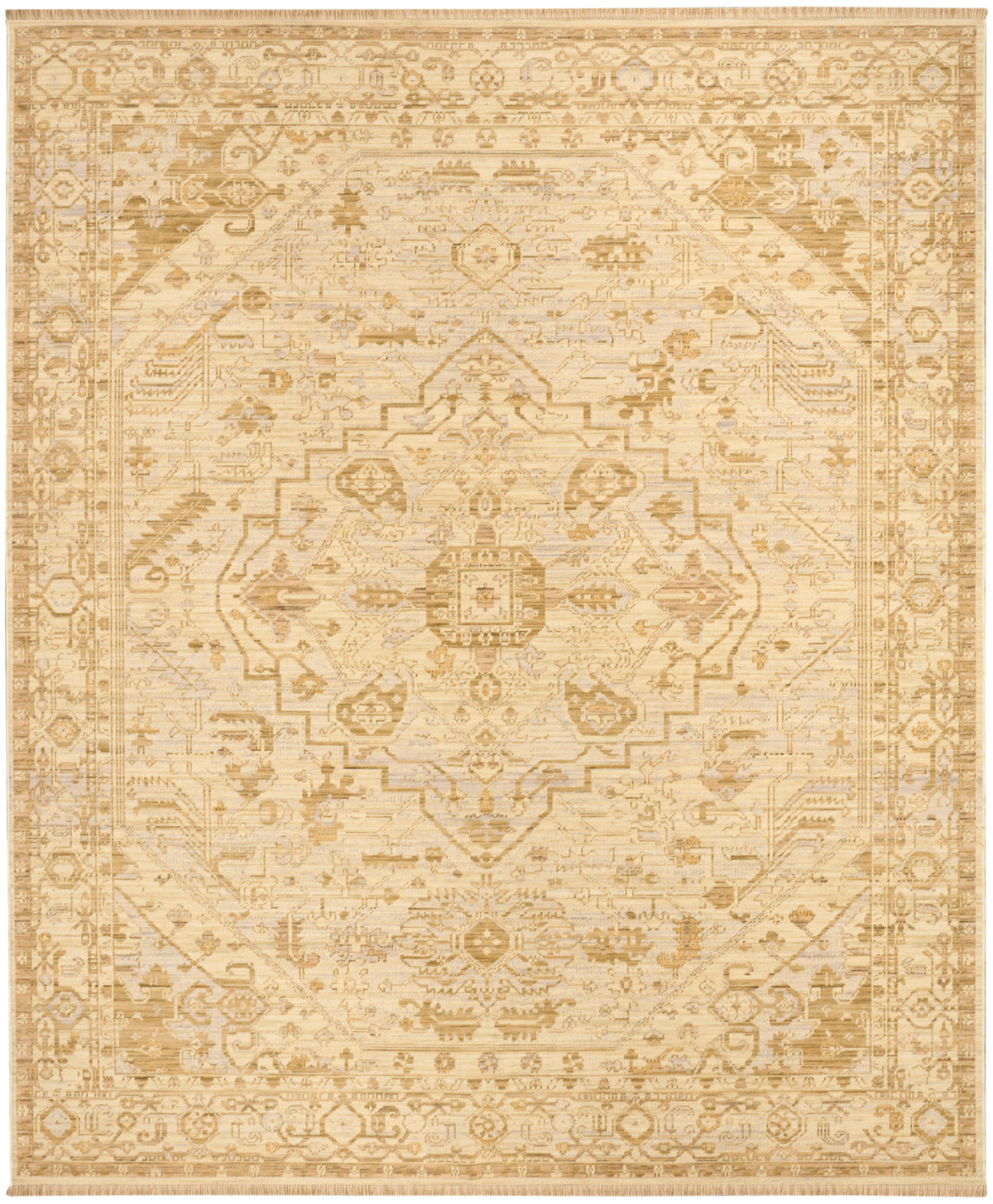 nourison antique bloom anb03 beige rug