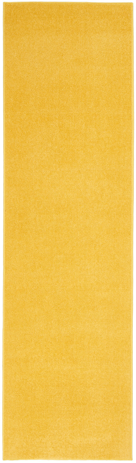 nourison nourison essentials nre01 yellow rug