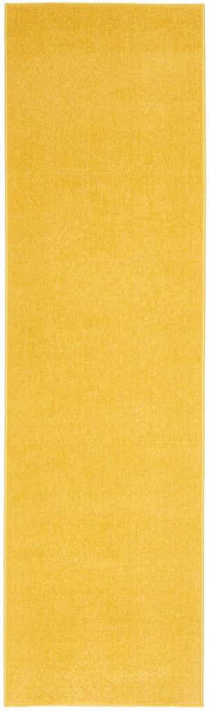 nourison nourison essentials nre01 yellow rug