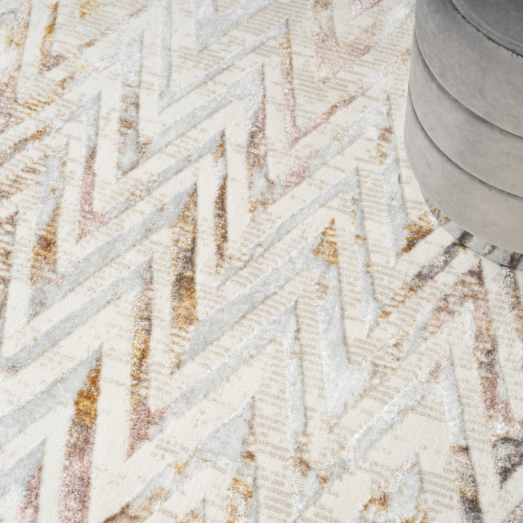 nourison glitz glz05 multicolor rug