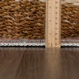Hauteloom Urpi HGEBURPI8A1 Peach Machine Made Rug