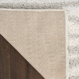nourison modern shag mmd05 ivory grey rug
