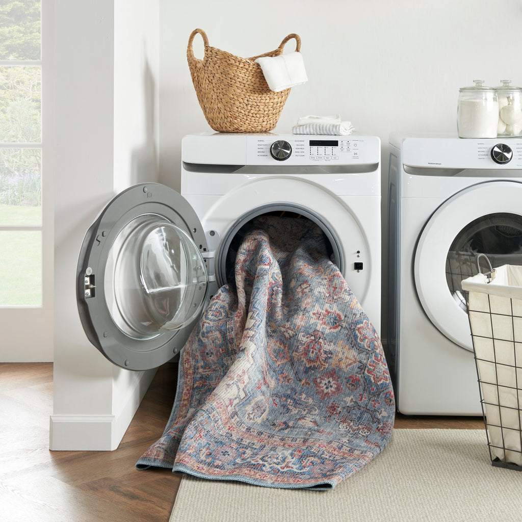 nourison new concept washables sr104 blue multicolor rug