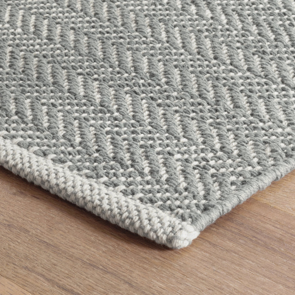dash albert herringbone rda360 swedish blue rug