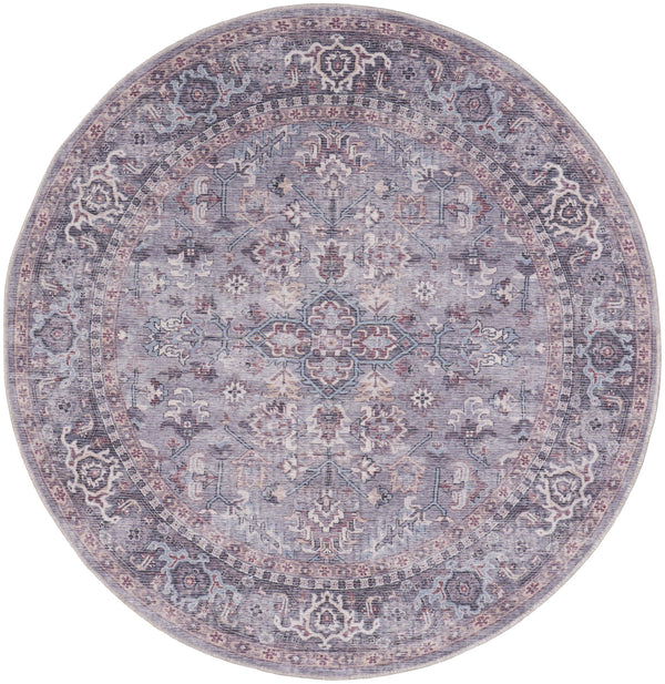 nourison new concept washables sr104 grey rug